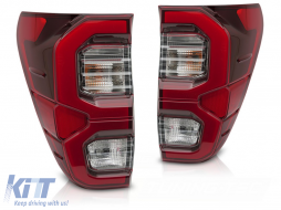 TOYOTA HILUX 16-20 LED BAR RED