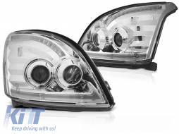 TOYOTA LAND CRUISER 120 03-09 TUBE LIGHT SEQ LED CHROME - TTHT6030008