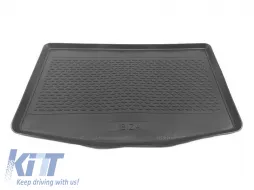 image-59-TPE Kofferraummatte von Gumarny Zubri geeignet für Seat Ibiza nach 2017, mit dem Kofferraumboden in der oberen Position, schwarz