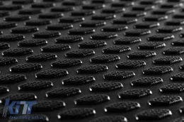 TPE trunk mat by Gumarny Zubri suitable for Cupra Born after 2022, with the trunk floor in the upper position, black-image-6253959