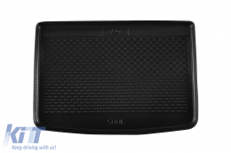 TPE trunk mat by Gumarny Zubri suitable for Fiat 500L after 2013 with the trunk floor in the upper position - ABTLPF6024492