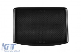 TPE trunk mat by Gumarny Zubri suitable for Volkswagen Golf VII 2012-2019 with the trunk floor in the upper position - ABTLPV6024471