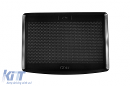TPE trunk mat by Gumarny Zubri suitable for Volkswagen Golf Sportsvan 2014-2020 with the trunk floor in the upper position - ABTLPV6024488