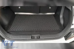 TPE trunk mat by Gumarny Zubri suitable for Hyundai Kona 2018-2023, with the trunk floor in the upper position-image-6253499