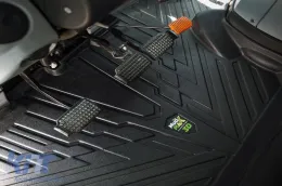 Traktorgummimatten aus der Frogum 3D MudMax-Serie geeignet für Kubota M5092 nach 2021, 1-teilige Set, schwarze Farbe-image-6232561