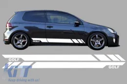 image-21-Trasferibile Lato Decal Vinile Adesivo Blanco Per VW Golf 5 6 7 V VI VII 2003+