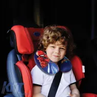 Travel Neck Pillow suitable for Kids Marvel's Spider-Man 27cm x 23cm Blue 1 Piece-image-6306347