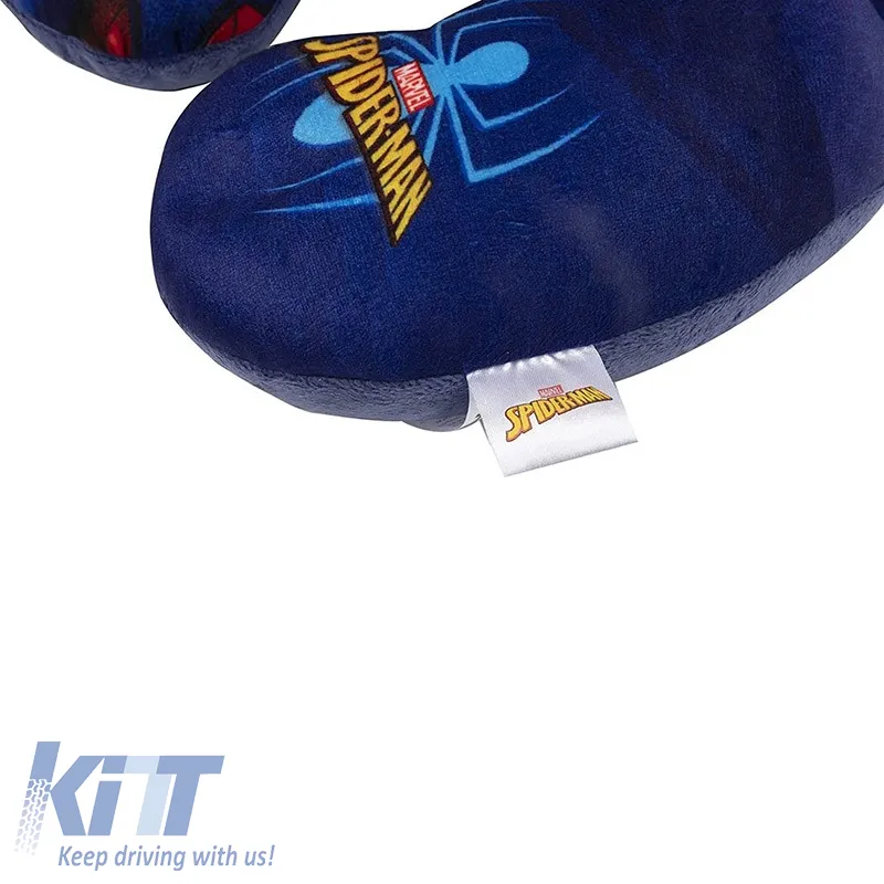 Travel Neck Pillow suitable for Kids Marvel's Spider-Man 27cm x 23cm Blue 1 Piece