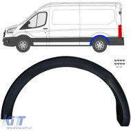Trim panel wheel arch rear left for Ford Transit V363 2014-2019