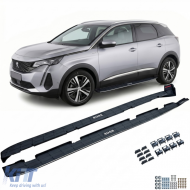 image-49-Trittbretter Flankenschutz OE Style Schwarz geeignet für Peugeot 3008 2016-2023