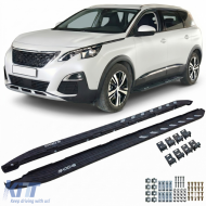Trittbretter Flankenschutz OE Style Schwarz passend für Peugeot 5008 2017-2024 - ODRBSSP6027443