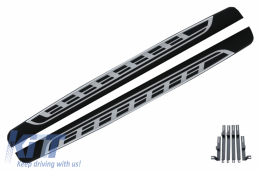 image-60-Trittbretter Seite Schritte für Renault Koleos II 16+ Rostfreier Stahl Aluminium