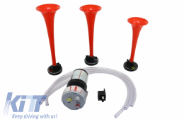 image-6-Tromba automatica pressione d'aria tonalità  bassa per auto Con Air Compresion-