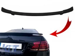 image-38-Tronco Spoiler per Mercedes Classe E W212 2009-2016 GTS Look Nero Lucido