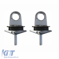 Truck Tie Down Hooks 6.5x5x13cm 2 pcs