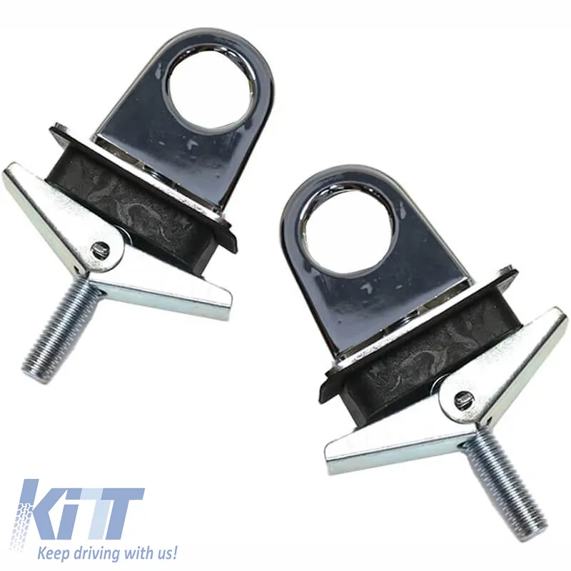 Truck Tie Down Hooks 6.5x5x13cm 2 pcs