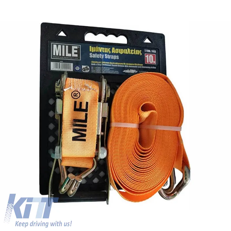 Truck Tie Down Suitable for Hooks and Grip 5 Ton 10 Meters 1 Pc 17437
