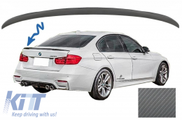 Trunk Boot Lid Spoiler suitable for BMW 3 Series F30 (2010-up) M3 Design Carbon Film