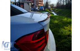 Trunk Boot Lid Spoiler suitable for BMW 3 Series F30 (2010-up) M3 Design Matte Black-image-6164856