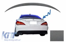 image-46-Trunk Boot Lid Spoiler suitable for MERCEDES CLA C117 W117 (2013-2018) A-Design Carbon Film