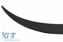 Trunk Boot Lid Spoiler suitable for Mercedes CLA C117 W117 (2013-2018) Shiny Black-image-6043315