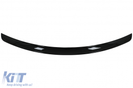 Trunk Boot Lid Spoiler suitable for Mercedes CLS C257 (2018-Up) Piano Black - TSMBC257