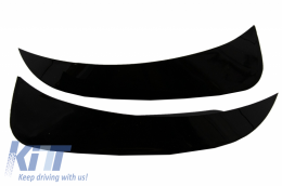 Trunk Boot Lid Spoiler with Rear Bumper Flaps Side Fins Flics suitable for Mercedes GLA X156 GLA45 (2014-2019)-image-6063221