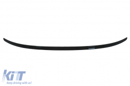 Trunk Boot Spoiler suitable for BMW 5 Series G30 (2017-Up) M5 Design Piano Black - TSBMG30M5