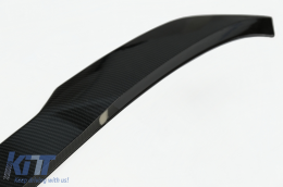 Trunk Boot Spoiler suitable for BMW 5 Series G30 (2017-Up) M Performance Design Carbon Look-image-6076032
