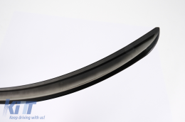 Trunk Boot Spoiler suitable for BMW 5 Series G30 (2017-2023) M5 Design Matte Black-image-6101570