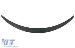 Trunk Boot Spoiler suitable for Mercedes C-Class Coupe C205 (2014-up) Matte Black