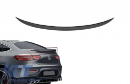 Trunk Boot Spoiler suitable for Mercedes GLC Coupe C253 (2015-Up) Piano Black - TSMBGLCX253PB