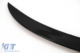 Trunk Boot Spoiler suitable for Mercedes GLC Coupe C253 (2015-Up) Piano Black-image-6091050