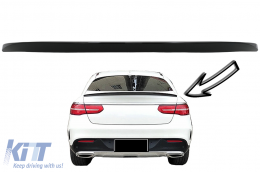 Trunk Boot Spoiler suitable for Mercedes GLE Coupe C292 (2015-2019) Piano Black - TSMBGLEC292PB