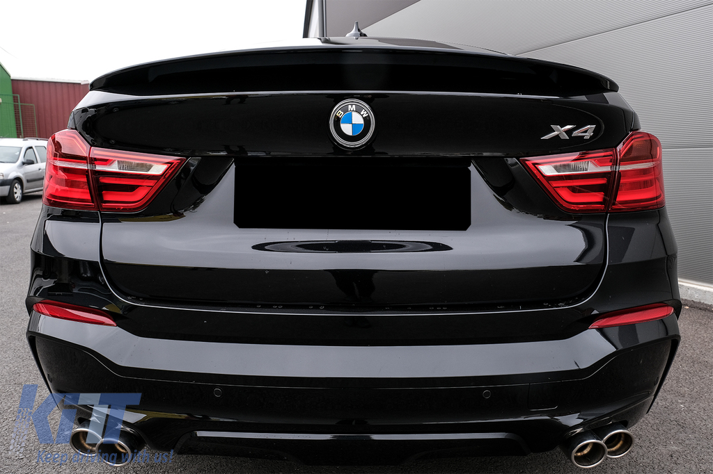 2014-2018 BMW X4 F26 Rear Wing Trunk Boot Lip Spoiler ABS Unpainted