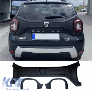 Trunk Cover suitable for Dacia Duster 2018+ Mat Black Color 3 Pieces