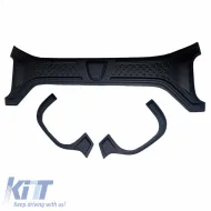 Trunk Cover suitable for Dacia Duster 2018+ Mat Black Color 3 Pieces-image-6327689
