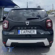 Trunk Cover suitable for Dacia Duster 2018+ Mat Black Color 3 Pieces-image-6327693