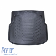 Trunk Mat 3D from Plastic TPE suitable for Mercedes-Benz C-Class W204 2007-2013 Black Rizline