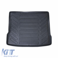 Trunk Mat 3D from Rubber TPE suitable for Audi Q3 8U 2011-2018 Black Rizline