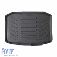 Trunk Mat 3D from Rubber TPE suitable for Seat Ibiza 6J 2008-2015 Black Rizline
