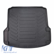 Trunk Mat 3D from Rubber TPE suitable for Skoda Octavia A5 2005-2012 Sedan & Caravan Black Rizline