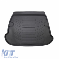 Trunk Mat 3D From Rubber TPE Suitable for Volvo S60 2011- Black Rizline