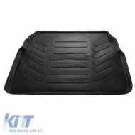 Trunk Mat 3D From Rubber TPE Suitable for Mercedes-Benz E-Class W210 1995-2003 Black Rizline