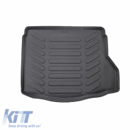 Trunk Mat 3D From Rubber TPE Suitable for Mercedes-Benz CLA C117 2012-2019 Black Rizline