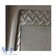 Trunk Mat 3D Pool Mat suitable for Chevrolet Aveo Hatchback 02-11 Black CIK-image-6302287