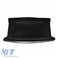 Trunk Mat 3D Pool Mat suitable for Chevrolet Aveo Hatchback 02-11 Black CIK-image-6302289