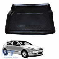 Trunk Mat 3D Pool Mat suitable for Opel Astra H 04-09 Hatchback Black CIK