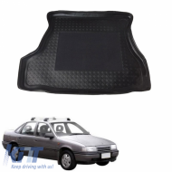 Trunk Mat 3D Pool Mat suitable for Opel Vectra A 88-95 4D Black 01-222 PEX