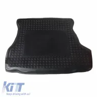 Trunk Mat 3D Pool Mat suitable for Opel Vectra A 88-95 4D Black 01-222 PEX-image-6302586